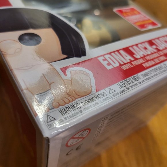 Disney Pixar Incredibles 2 Edna Jack-Jack 2018 Summer Convention Exclusive Pop - Picture 11 of 11